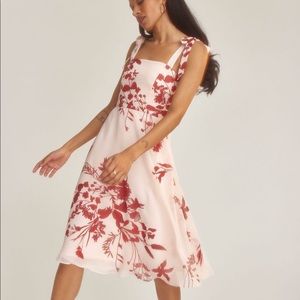 MIDI pink cocktail dress Rw&co